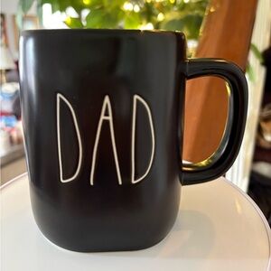NWOT Rae Dunn DAD Mug Black 20 Oz